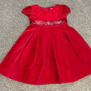 American Girl Scarlet Formal Dress with Embroidery